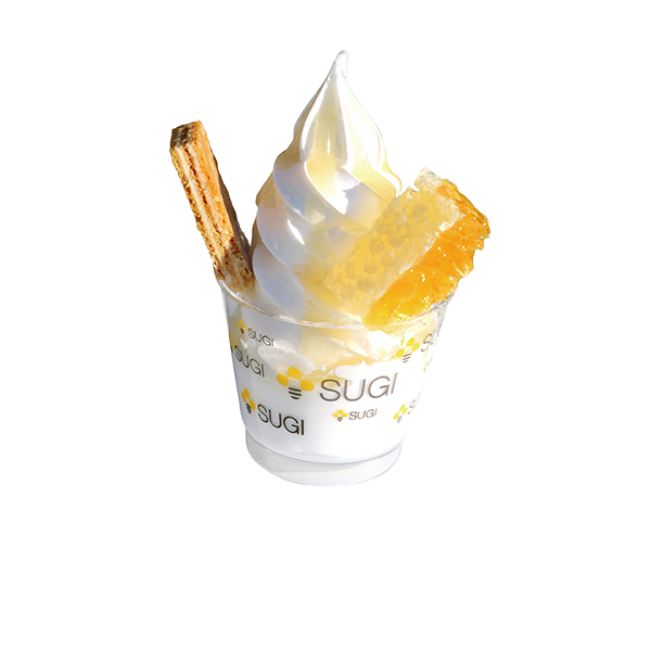 巣房蜜ソフトクリーム