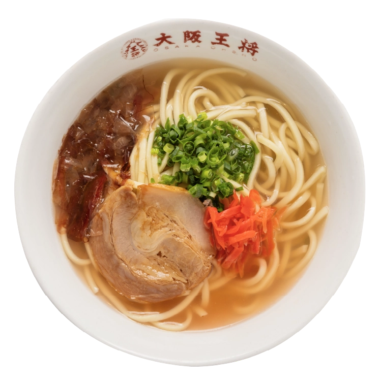 大阪王将　沖縄そば 700円