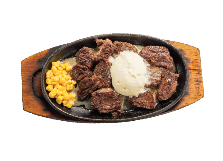 ステーキハウス88Jr.　ガーリックバターステーキ(180g) 2,035円