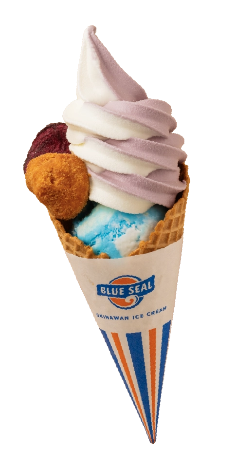 ブルーシール　オキナワンサンデー 800円