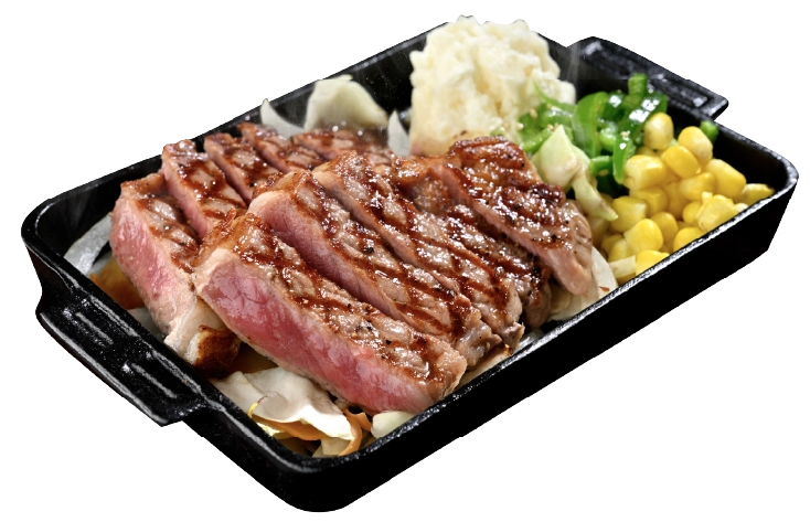 オ肉ヤ YOSHIMI  和牛ステーキ定食 100g ¥2,730 150g ¥3,830