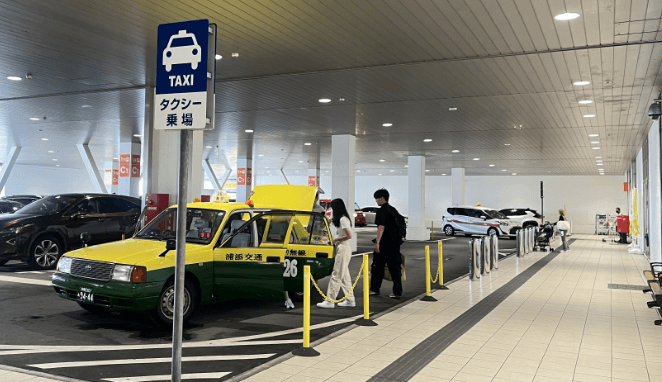 計程車招呼站與候車動線