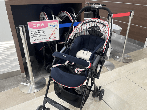 館內嬰兒推車借用服務