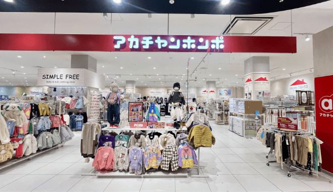 嬰幼兒與兒童用品賣場