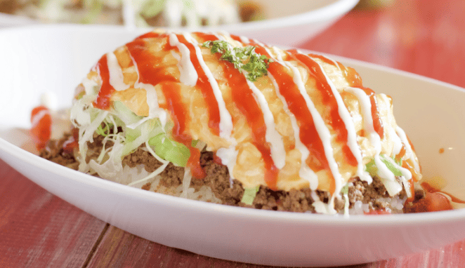 沖繩風塔可飯奧姆蛋蓋飯