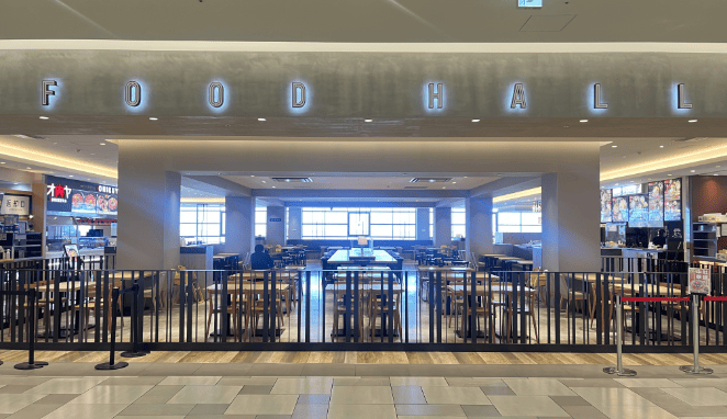 沖繩PARCO CITY美食廣場全景