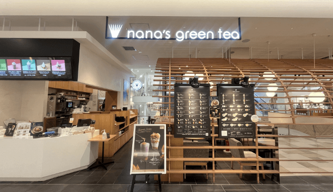 nana’s green tea店舖外觀