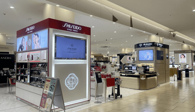 San-A百貨化妝品專櫃區