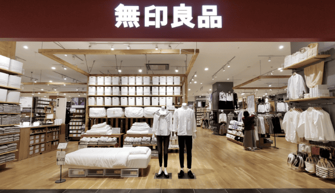 無印良品門市外觀