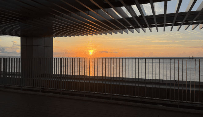 沖繩PARCO CITY海景日落