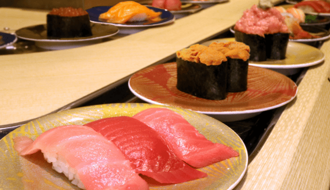 壽司店「YAZAEMON」迴轉壽司