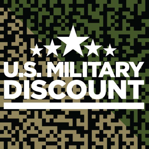 Military Discount Available!