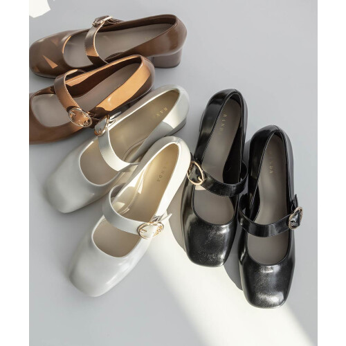 【新作商品のご紹介】モノグラムバックルメリージェーンパンプス