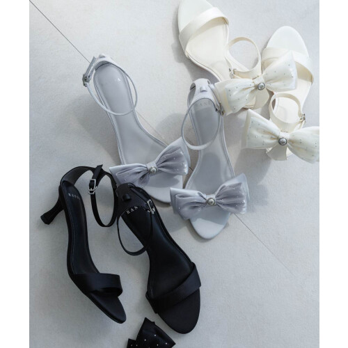 【新作商品のご紹介】2WAY リボンアンクルストラップサンダル