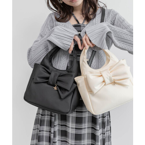 【新作商品のご紹介】2WAY リボンデザインハンドバッグ