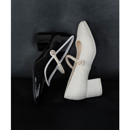 【新作商品のご紹介】チェーンストラップメリージェーンパンプス