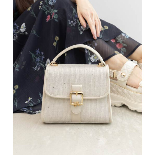 【新作商品のご紹介】2WAY モノグラムバックルハンドバッグ