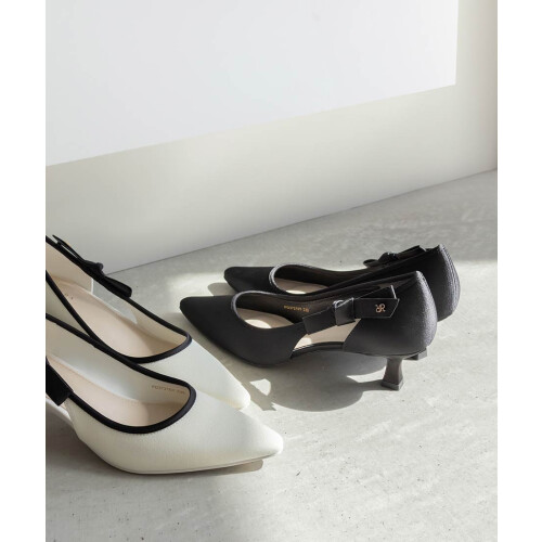 【新作商品のご紹介】リボンデザインサイドオープンパンプス