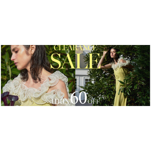 【クリアランスセール】MAX60%OFF！！！