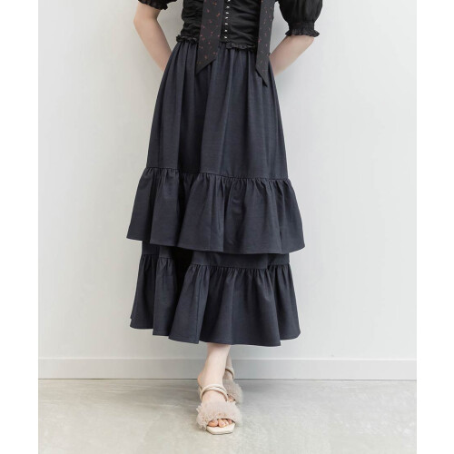 【新作商品のご紹介】ティアードフレアスカート