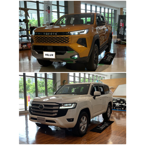 展示車両～HILUX&LAND CRUISER～