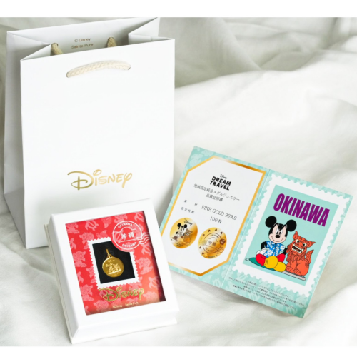 Disney × OKINAWA / 地域限定純金メダルジュエリー🏅