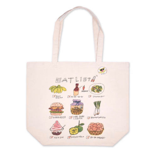 EAT LIST2 トートバッグ