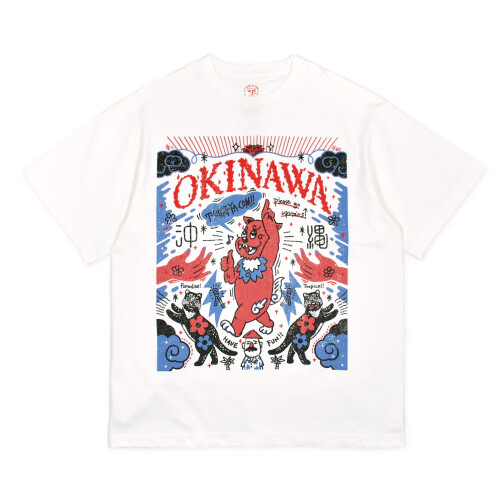 沖縄土産に🌺サインシーサーTシャツ