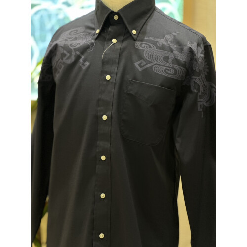 雷雲ビズシャツ