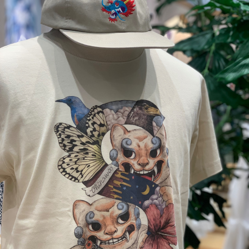 リアルなシーサーがカワイイTシャツ✨