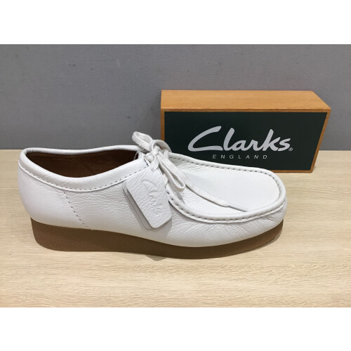 【Clarks】Wallabee EVO (WHITE)