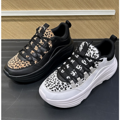 PUMA プラウル 680 レオ 2 履き口のさりげない豹柄×厚底がCUTE (PUMA/スニーカー) 311299【BUYMA】