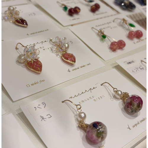 今大人気の！🌸お花アクセサリー🌸