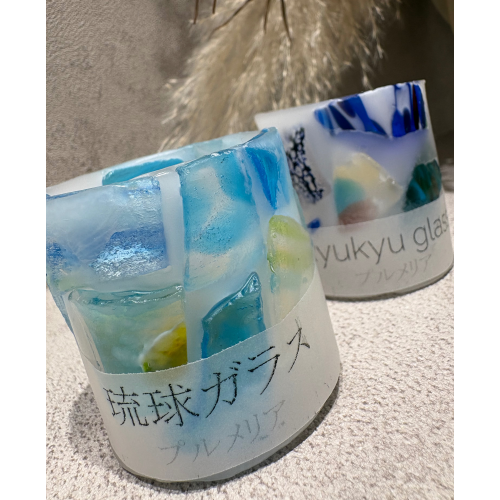【琉球ガラスキャンドル】お土産にもオススメ🩵✨
