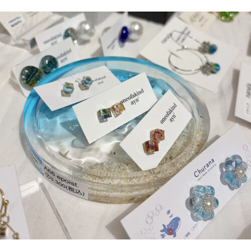 🌺沖縄土産🌺琉球ガラスaccessory🫧