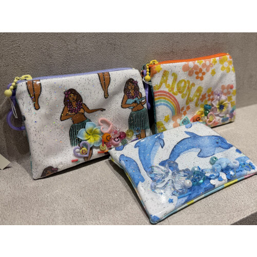 かわいいポップなデザインのポーチが入荷しました✨made in okinawa