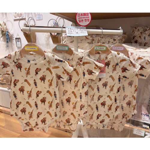 🌺\\エイサー柄ロンパース・おくるみ販売中//🌺