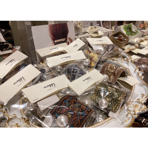 人気のヘアアクセサリー再入荷しました🌼