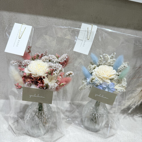 ギフトに人気のドライフラワーブーケ💐