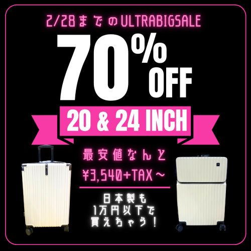 無くなり次第終了！BIGBIGSALE！